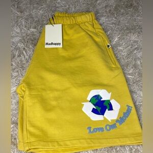 Mad happy Women's/men's unisex  Yellow Bottoms